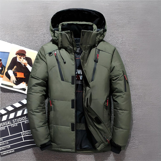 ADEM™ WINTERJAS MET AFNEEMBARE CAPUCHON